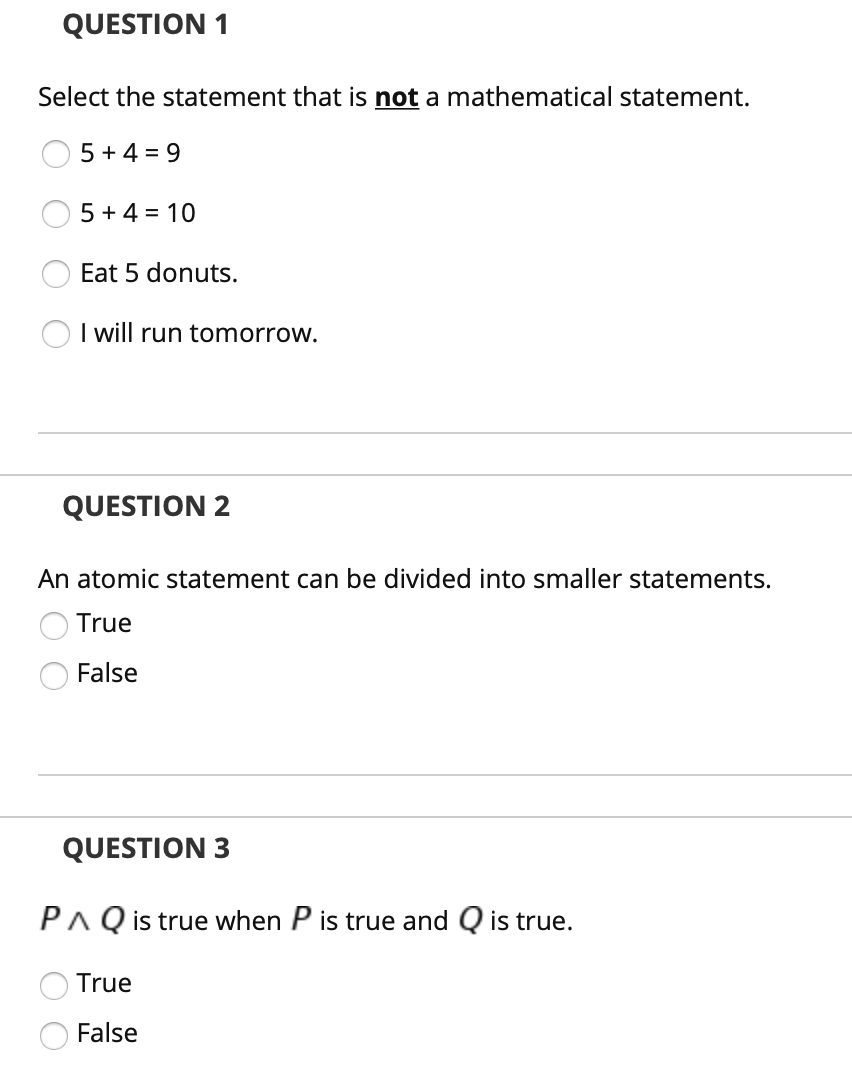 Solved This Is A Discrete Mathematics Question. Do Not | Chegg.com