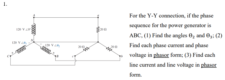 Solved 1. . 120 V 20 00000 3200 120 V 2 lllll 120 V ze 2012 | Chegg.com