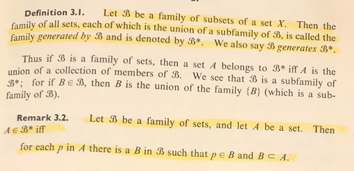 Solved 2. Let S be a collection of subsets of an underlying | Chegg.com