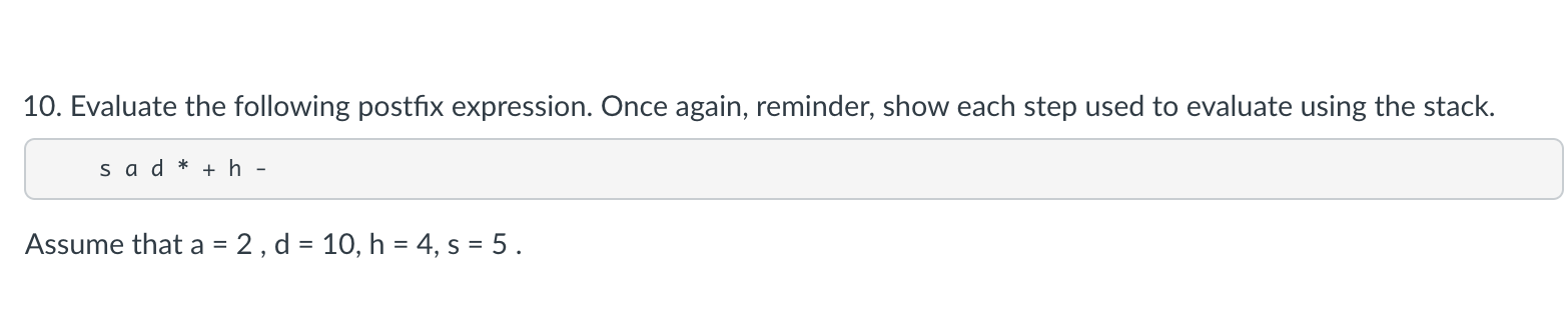 Solved Intro to Data Structure Do not use Java code Show | Chegg.com
