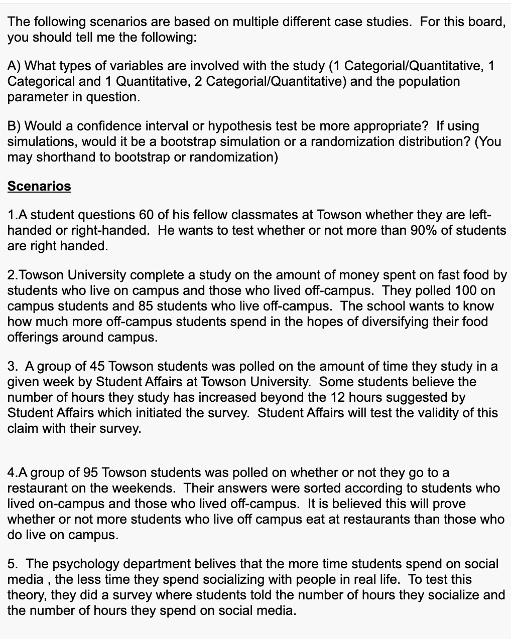 Solved The Following Scenarios Are Based On Multiple | Chegg.com