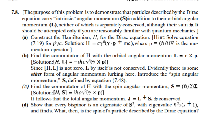 Solved Introduction To Elementary Particles By Griffiths | Chegg.com