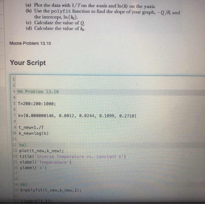 Solved I am having trouble with the last two parts of this | Chegg.com