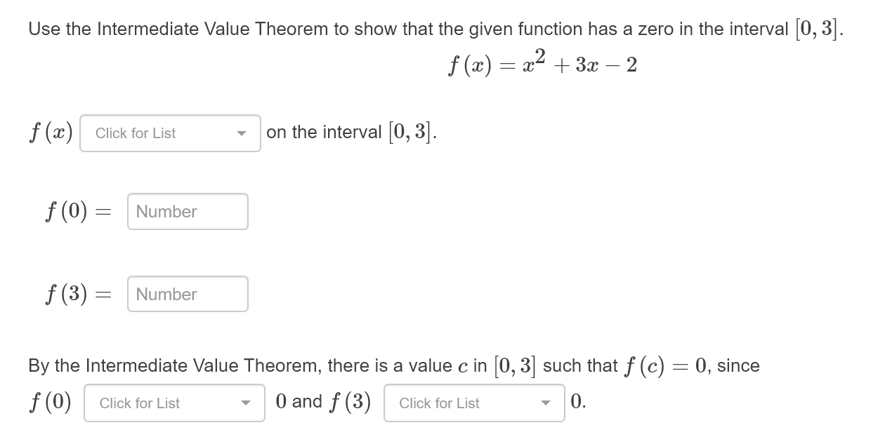 Solved Use The Intermediate Value Theorem To Show That The 2740