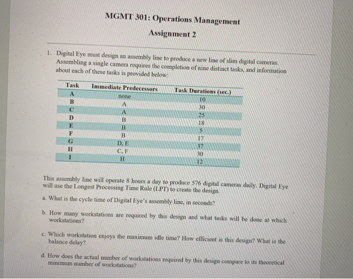 mgmt 101 assignment 3