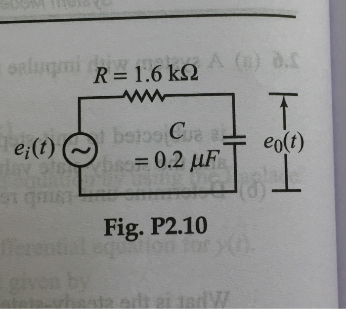 Solved 2.10 Consider the circuit shown in Fig. P2.10. The | Chegg.com