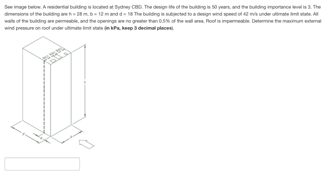 Solved See Image Below. A Residential Building Is Located At | Chegg.com