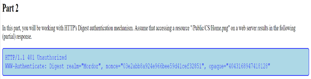 second partial. https: @reginariveroesp arraysr… ... Part 1 In this part, you will be working with HTTP's | Chegg.com