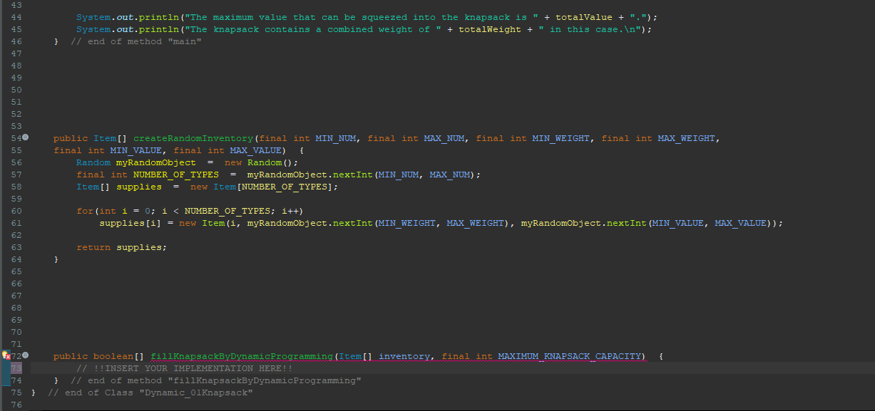 Solved Write A Implementation Of The | Chegg.com