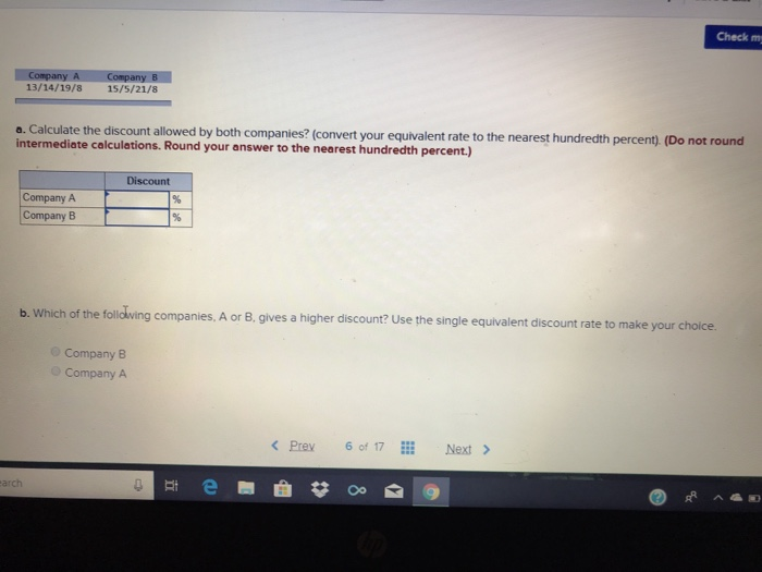 Solved Check my 13/14/19/8 15/5/21/8 a. Calculate the