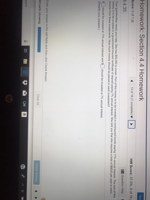 Solved Homework: Section 4.4 Homework Score: 0 Of 1 Pt | Chegg.com