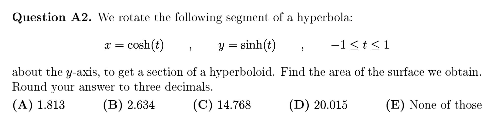 Solved Question A2. We rotate the following segment of a | Chegg.com