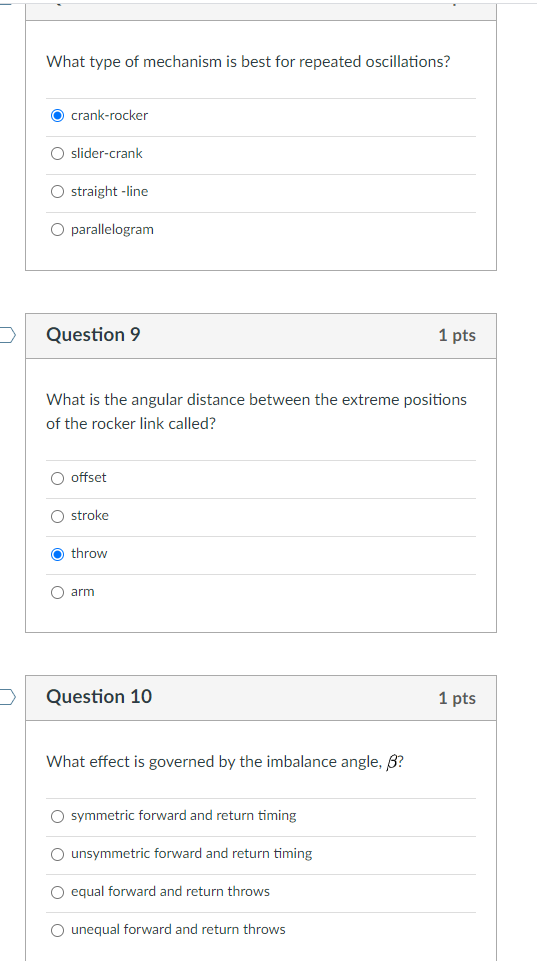 Solved What type of mechanism is best for repeated | Chegg.com