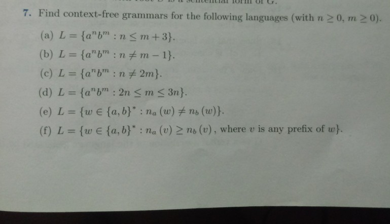 Solved Need Help Doing Cfg Contex Free Grammar Explain Chegg Com