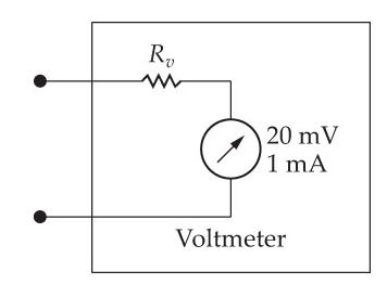 Solved Suppose the d'Arsonval voltmeter shown in (Figure 1) | Chegg.com