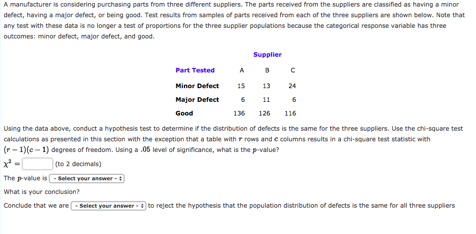 Solved under select your answer for "conclude that we | Chegg.com