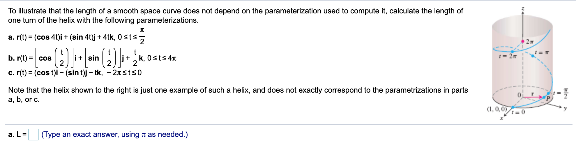 Solved To Illustrate That The Length Of A Smooth Space Cu Chegg Com Solved To Illustrate That The Length Of A Smooth Space Cu Chegg Com
