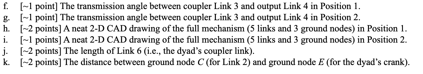 PROBLEM 2: PLANAR MECHANISM KINEMATICS [20 points] | Chegg.com
