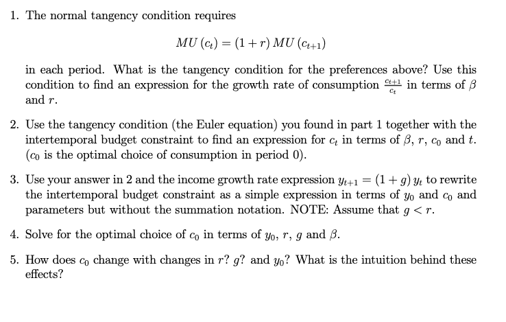 Solved Consider An Individual Who Wants To Maximize An In Chegg Com