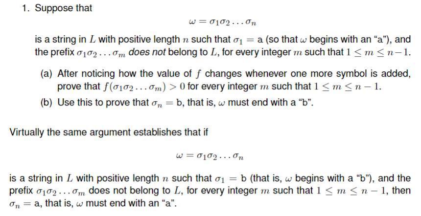 Solved Let S = {a,b) And Consider The Language L = {we * The | Chegg.com