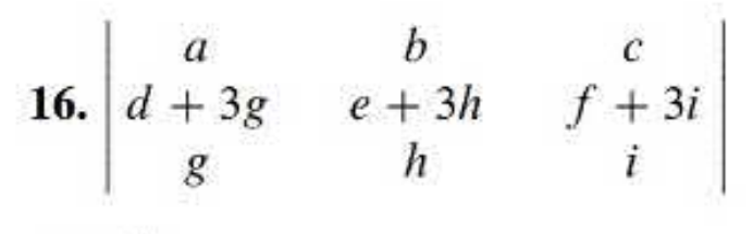 Solved A с Find The Determinants In Exercises 15–20, Where B | Chegg.com