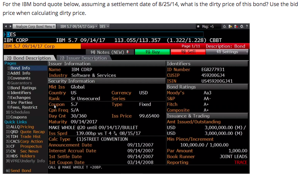solved-for-the-ibm-bond-quote-below-assuming-a-settlement-chegg
