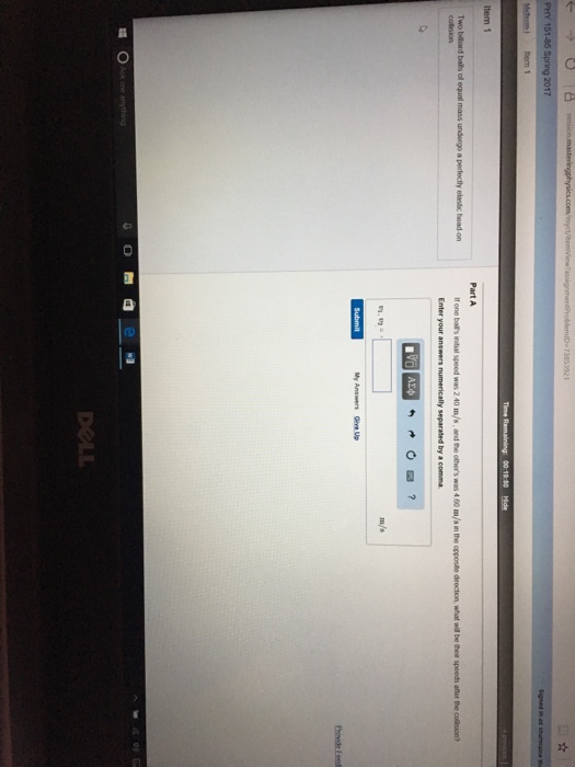 Solved Two billiard balls of equal mass undergo a perfectly