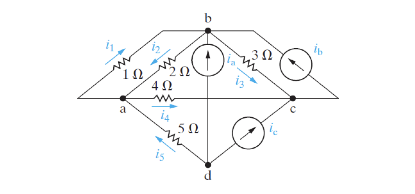 Solved Write For Kirchhoff's Points A,b,c And D? | Chegg.com