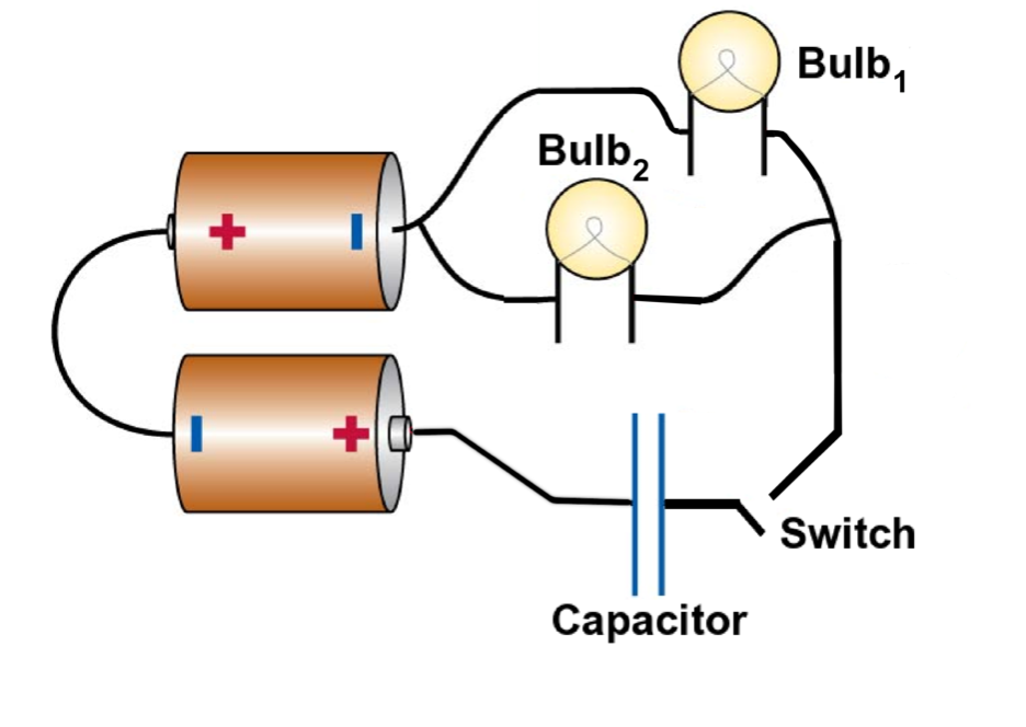 bulbs and batteries