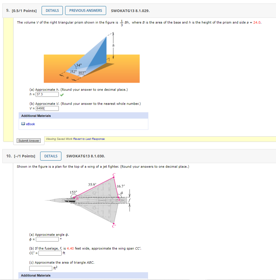 Solved please I got the 9 a, can you solve for 9 b and | Chegg.com