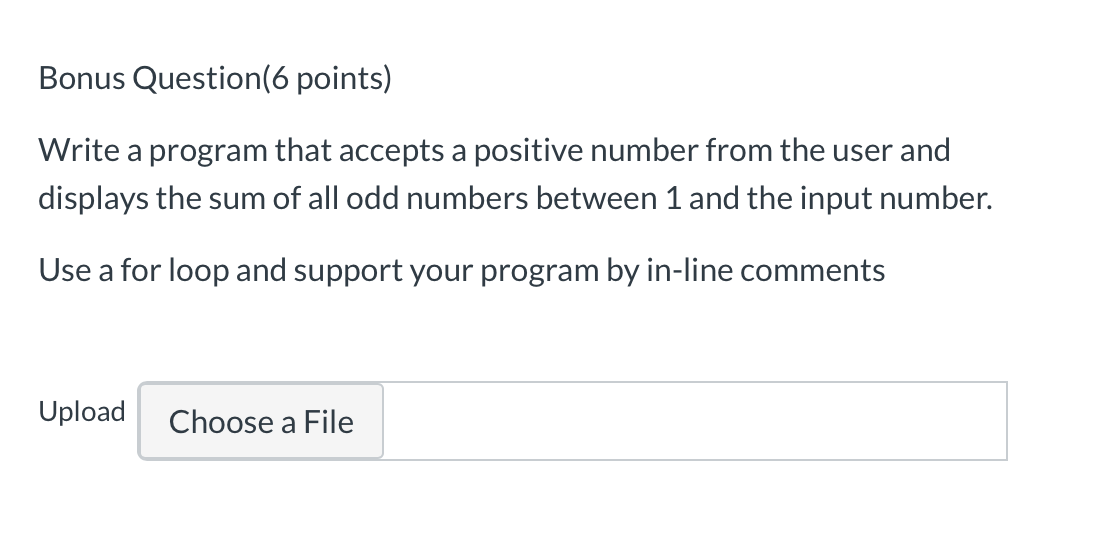 Solved Write a Python program that determines if the user | Chegg.com