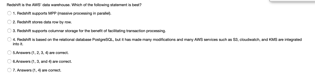 solved-redshift-is-the-aws-data-warehouse-which-of-the-chegg