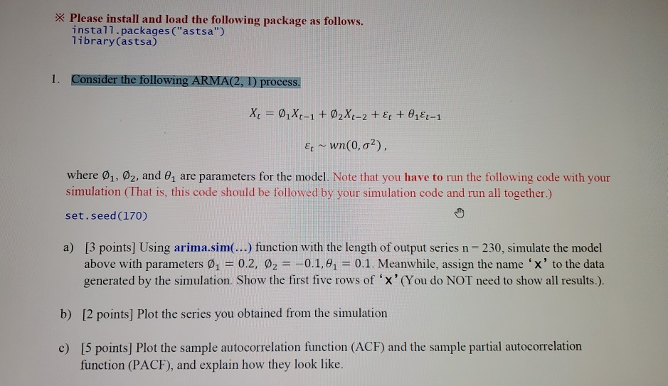 2. Use the data 'x' you have generated in Q #1. | Chegg.com