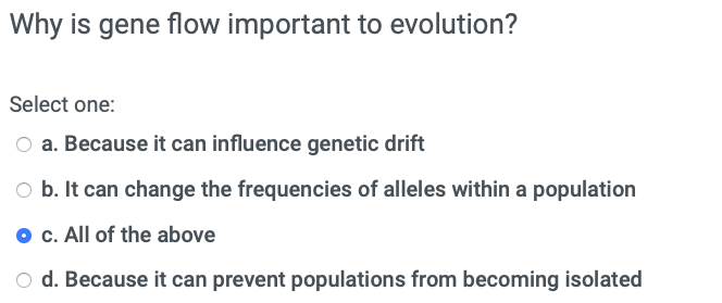 Why Is Gene Flow Important