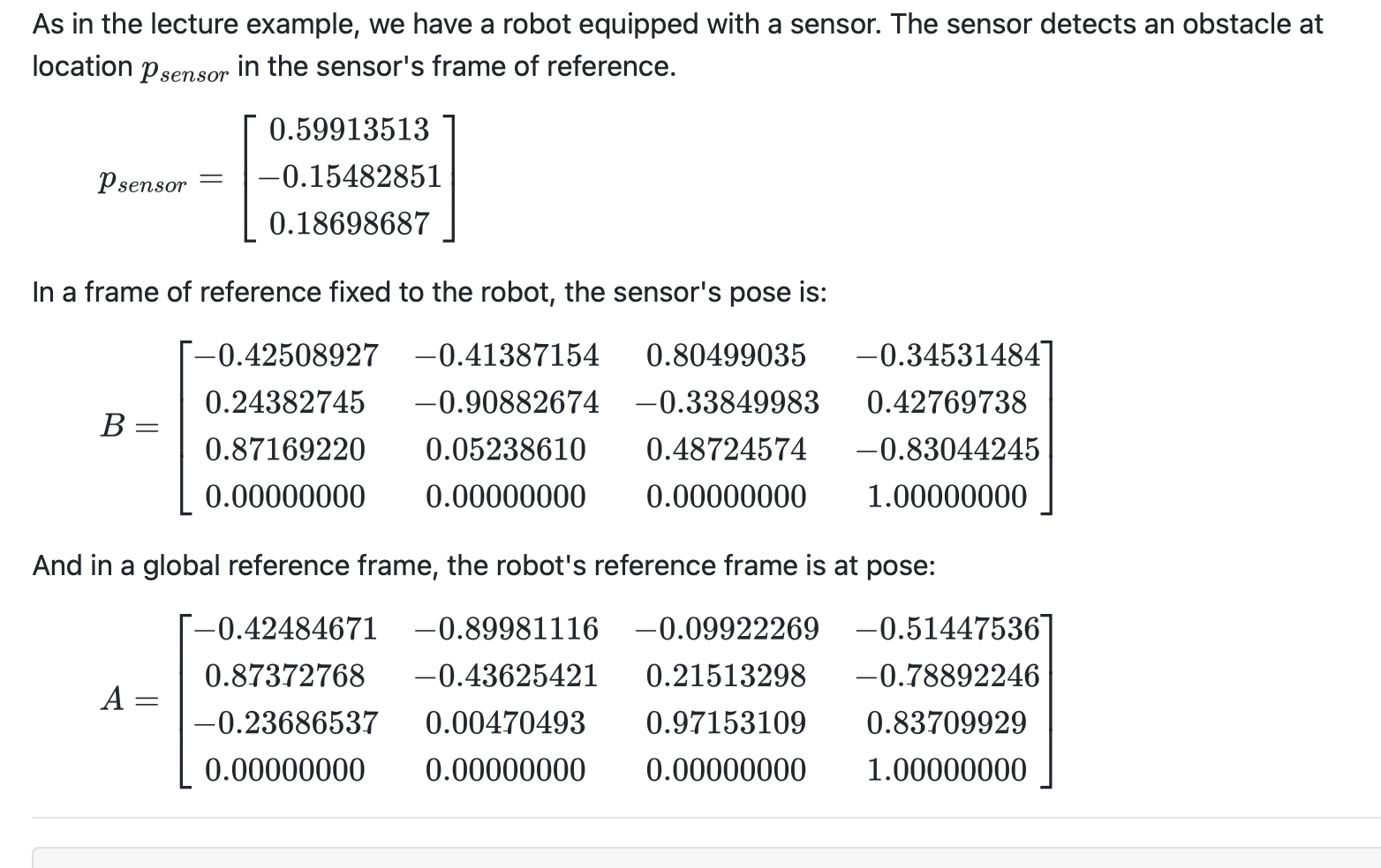 Solved The question asks to find the location of the | Chegg.com