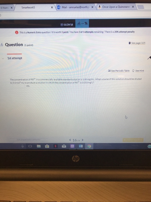 Solved 11 Question( point See page 325 1st attempt Part 1 | Chegg.com
