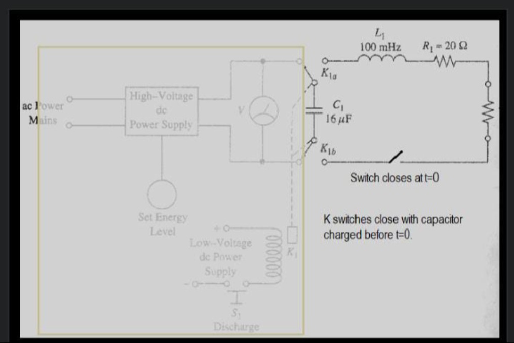 Solved Please find the circuit of a defibrillator. Assume