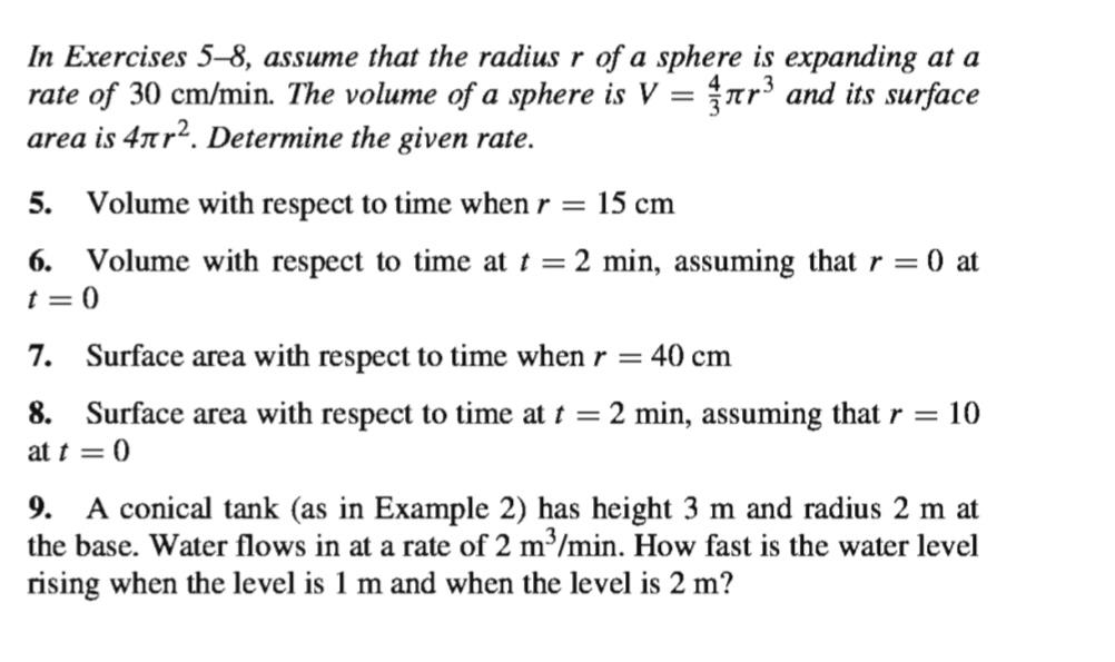 solved-in-exercises-5-8-assume-that-the-radius-r-of-a-chegg