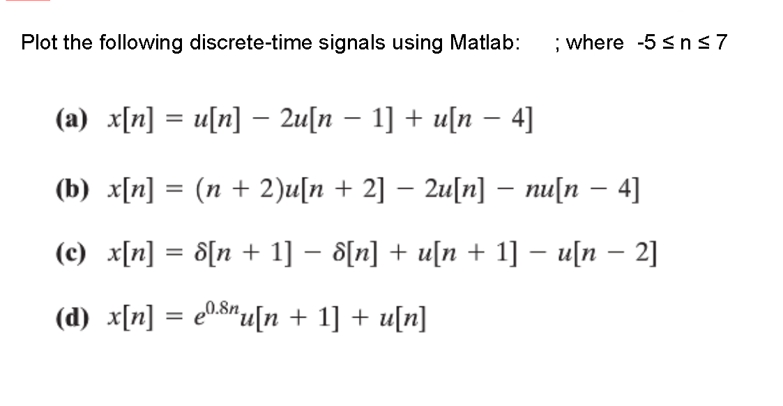 Solved I need " MATLAB CODE " for that question, please | Chegg.com
