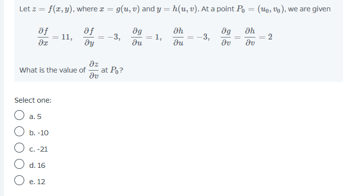 Solved Let Z F X Y Where T G U V And Y һ I Chegg Com