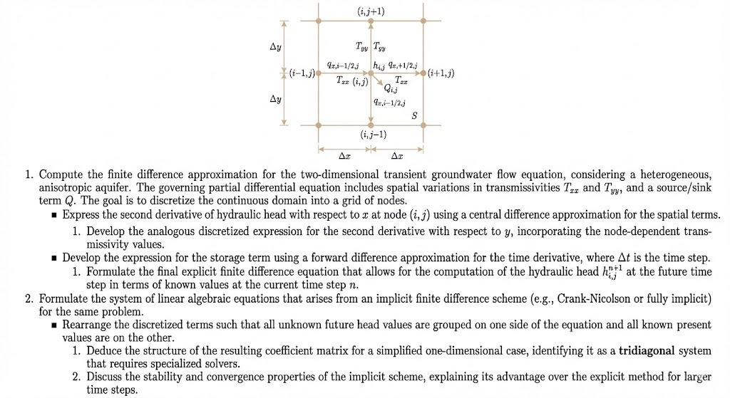 Solved 1. ﻿Compute the finite difference approximation for | Chegg.com