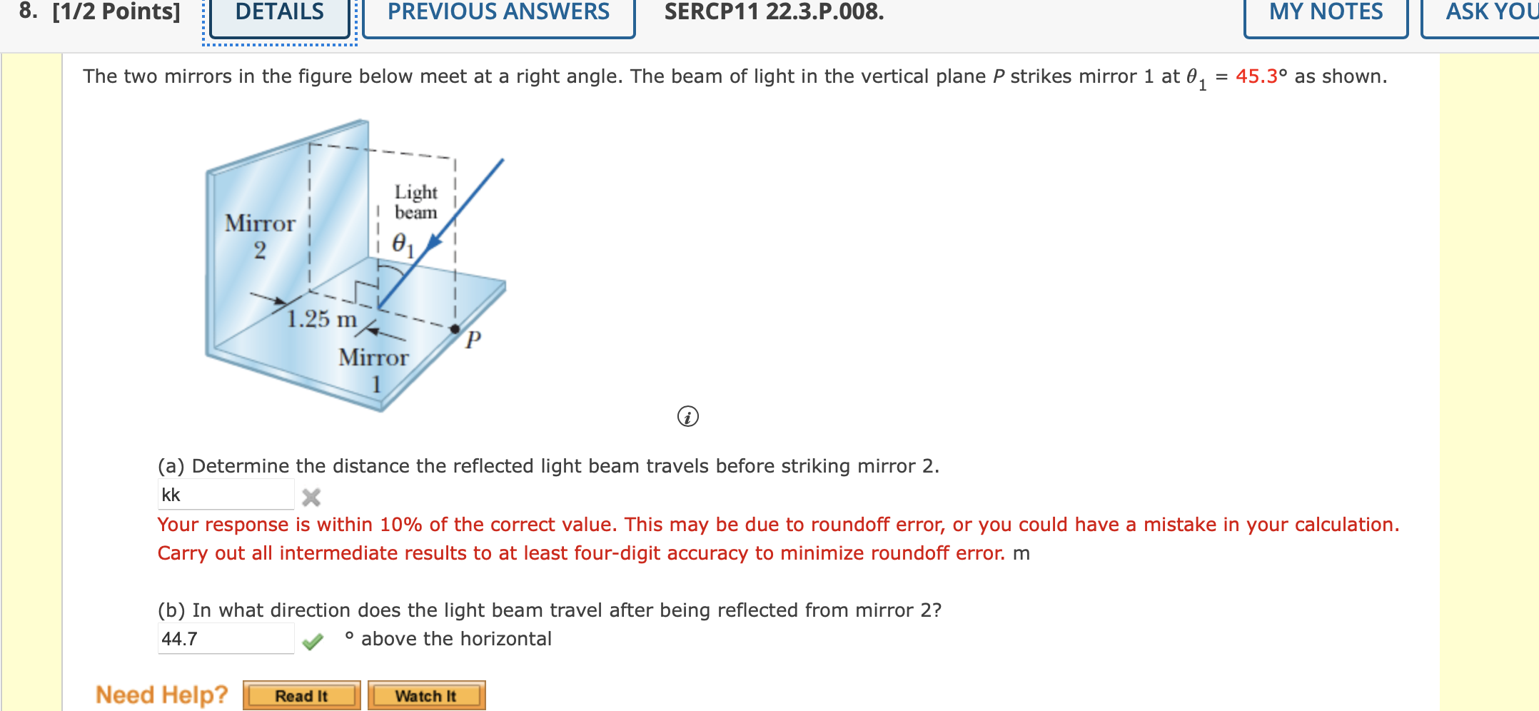 Solved ay of light travels from air into another medium, | Chegg.com