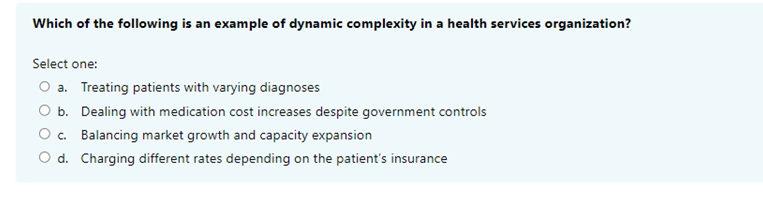 Solved Which of the following is an example of dynamic | Chegg.com
