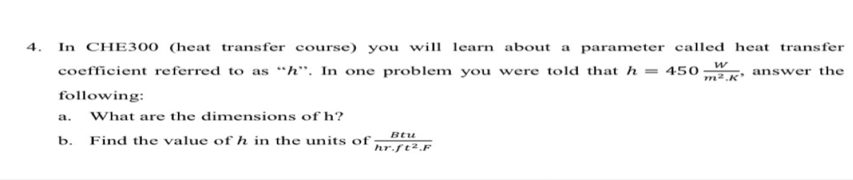 Solved In CHE3OO (heat transfer course) ﻿you will learn | Chegg.com