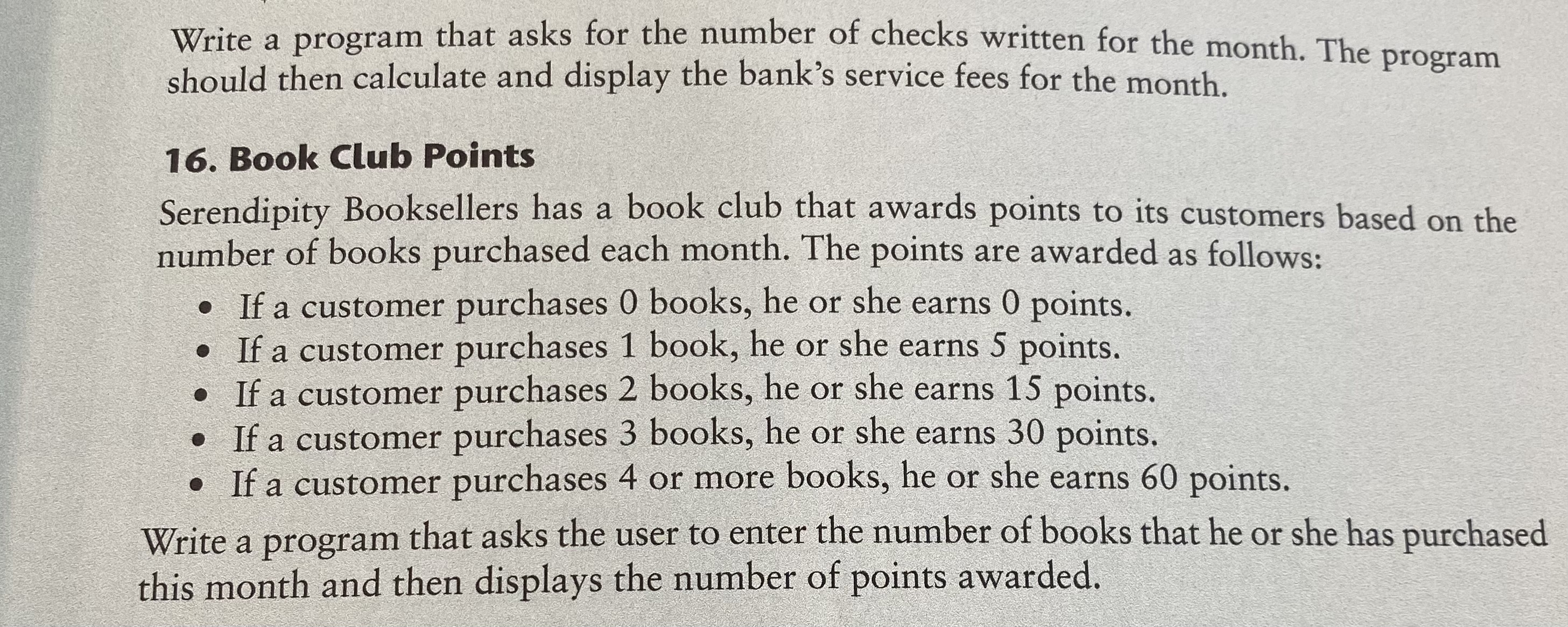 Solved Book Club PointsSerendipity Booksellers has a book | Chegg.com