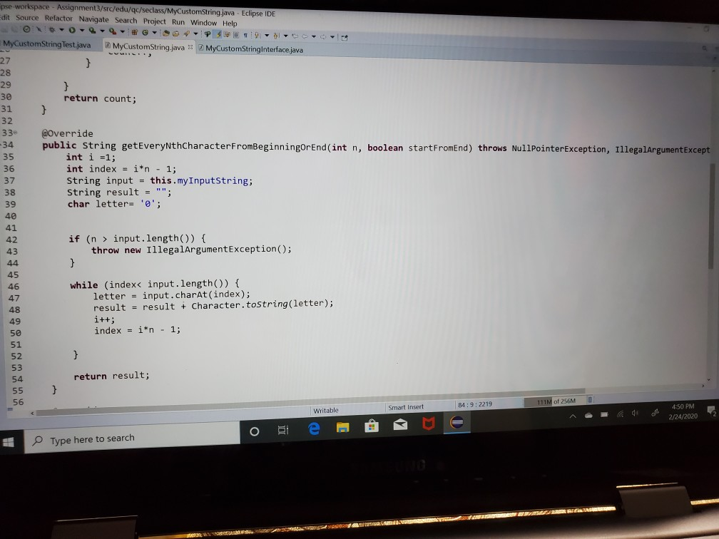 Solved this is my coding that I try to do I don't know | Chegg.com