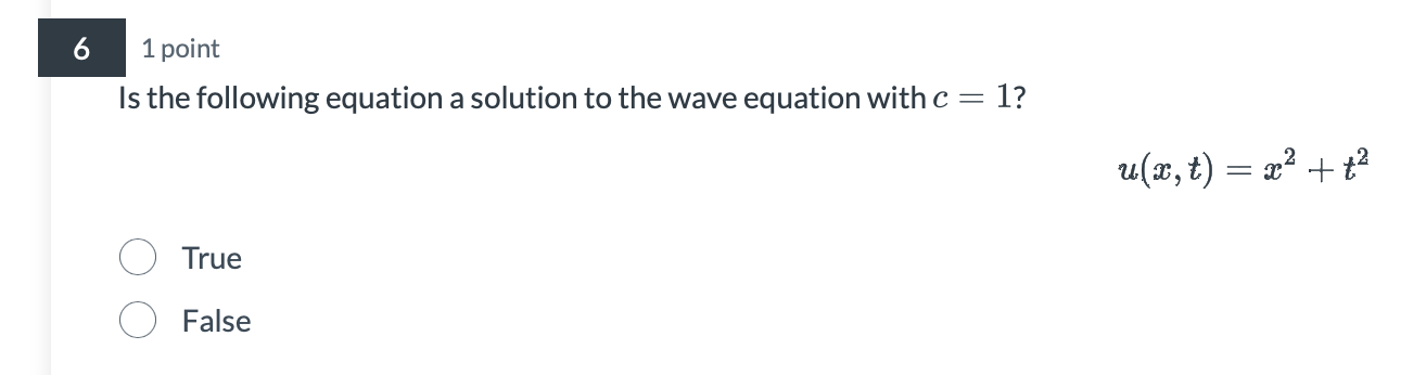 Solved Is The Following Equation A Solution To The Wave | Chegg.com