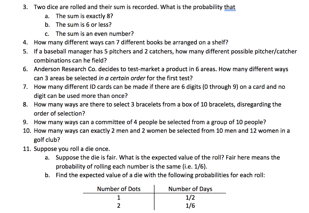 solved-two-dice-are-rolled-and-their-sum-is-recorded-what-chegg