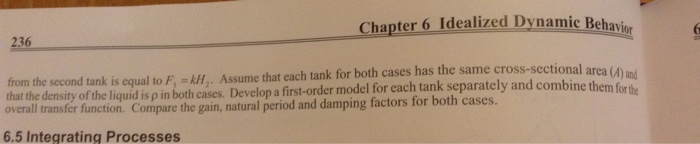 Solved From chapter 6 (page 235-236) of textbook "Chemical | Chegg.com