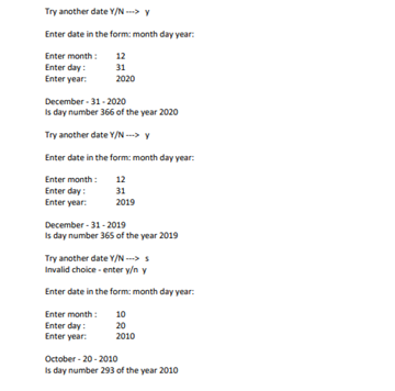 Solved Write a menu driven C++ program that prints the day | Chegg.com